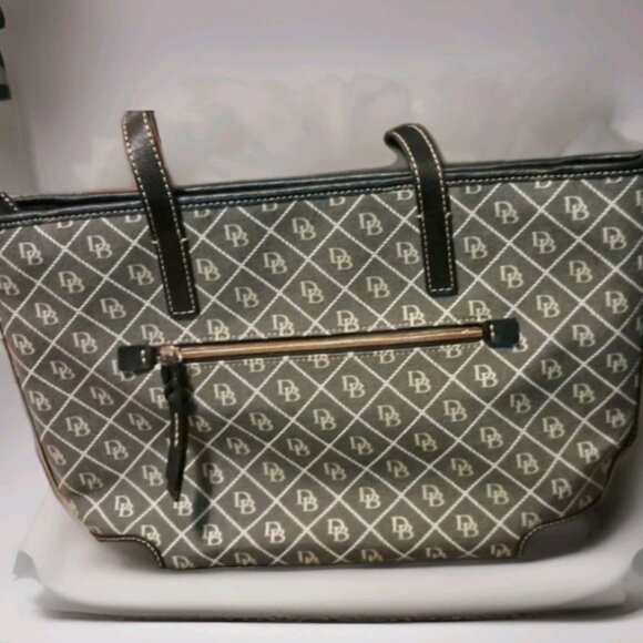 Dooney & Bourke Charleston Tote width 16", height 10" - Picture 4 of 14